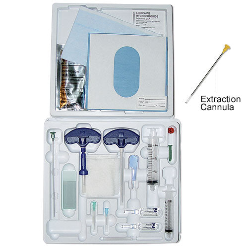 Bone Marrow Procedure Tray, includes 11G x 10CM “J” Needle w/ Extraction Cannula & 15G x 5CM “I” Needle (Box of 10)
