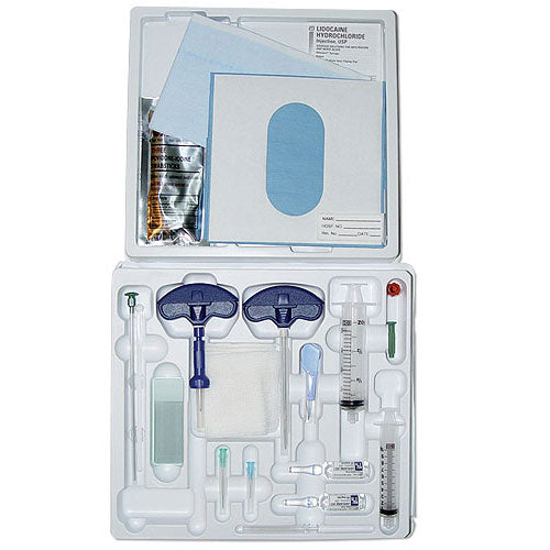 Bone Marrow Procedure Tray, includes 11G x 10CM “J” Needle & 15G x 5CM “I” Needle (Box of 10)