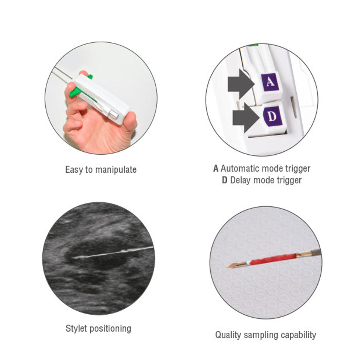 Medone Ultra Automatic Disposable Biopsy System (Box of 5)