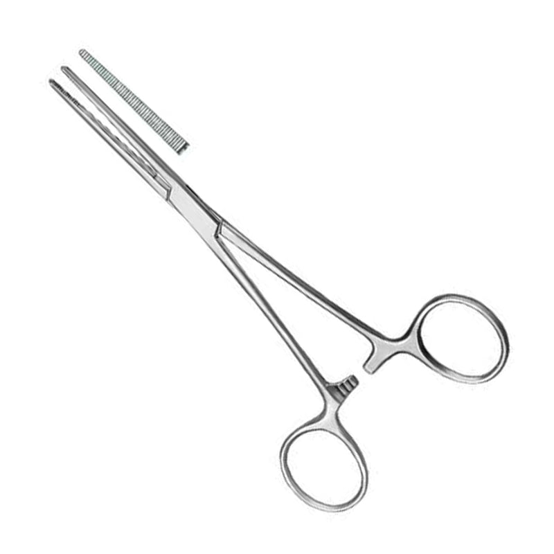 Straight Rochester-Pean Hemostatic Forceps