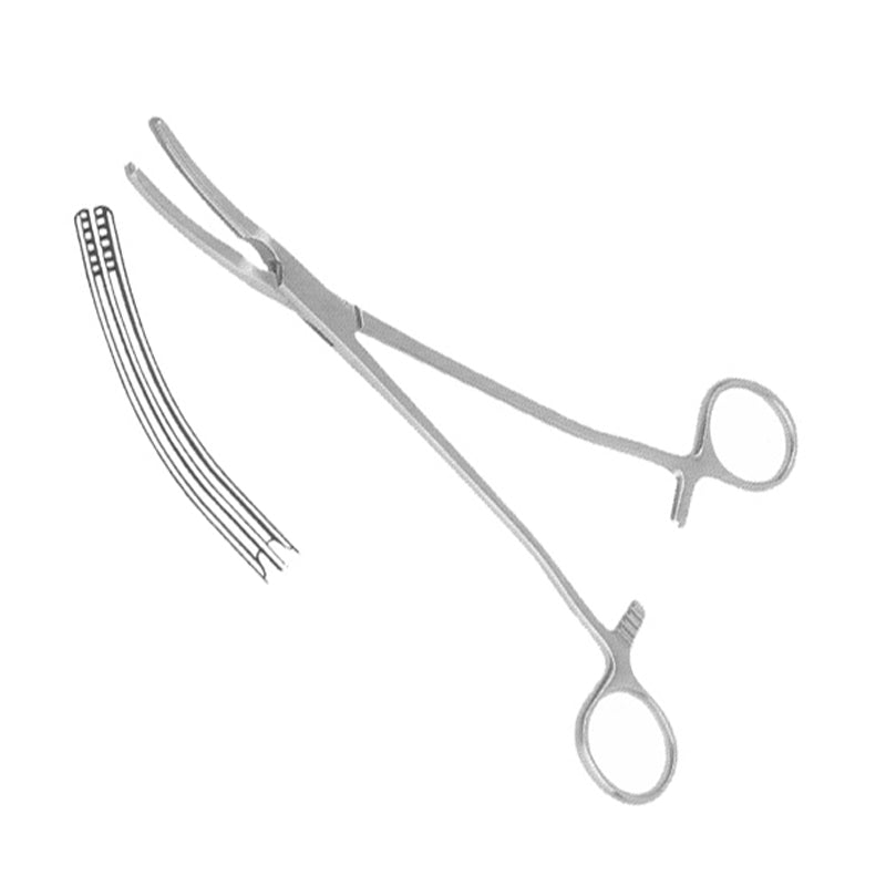 Zep-Type Atraumatic Hysterectomy Forceps - Light Curve